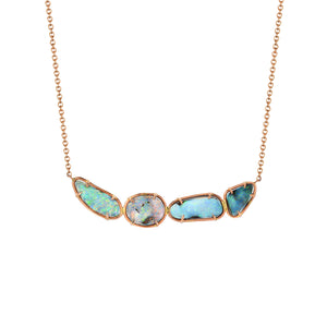 Australian Boluder Opal Necklace