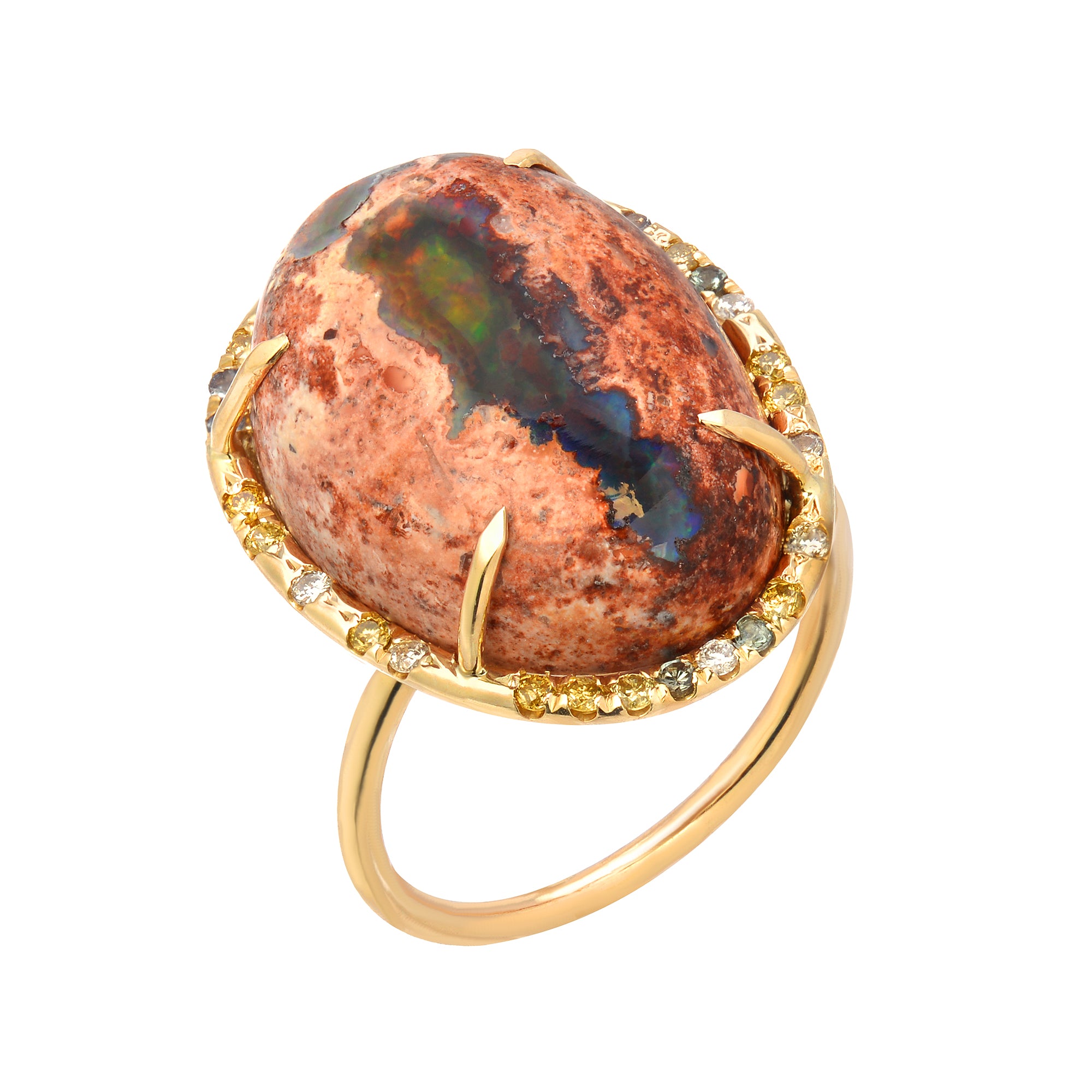 Matrix Opal Ring