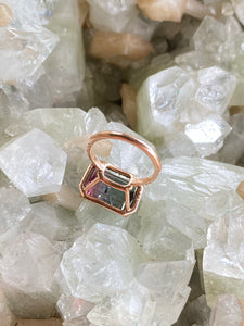Bi-color Tourmaline Ring